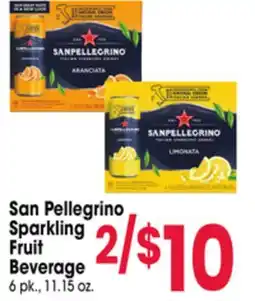 Jewel-Osco San Pellegrino Sparkling Fruit Beverage offer
