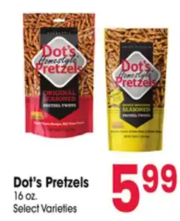 Jewel-Osco Dot's Pretzels offer