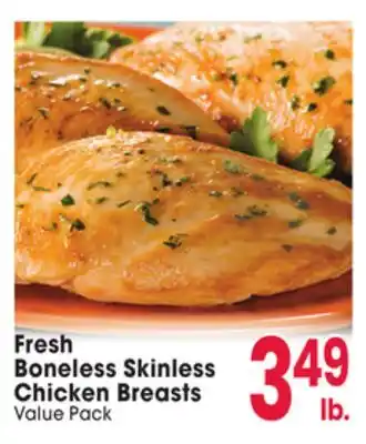 Jewel-Osco Fresh Boneless Skinless Chicken Breasts offer