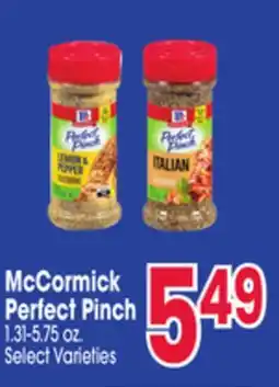 Jewel-Osco McCormick Perfect Pinch offer