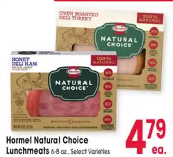 Jewel-Osco Hormel Natural Choice Lunchmeats offer