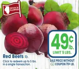 Jewel-Osco Red Beets offer