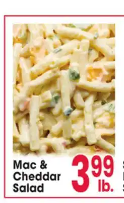 Jewel-Osco Mac & Cheddar Salad offer
