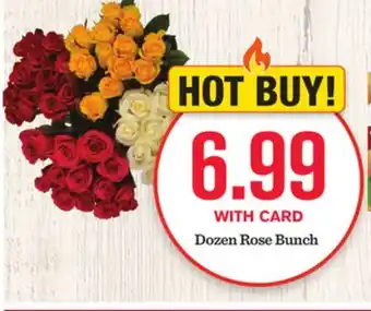 Mariano's Dozen Rose Bunch offer