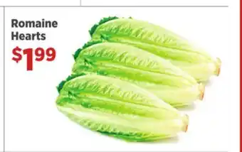 Gordon Food Services Romaine Hearts offer