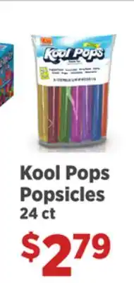 Kool Pops Popsicles
