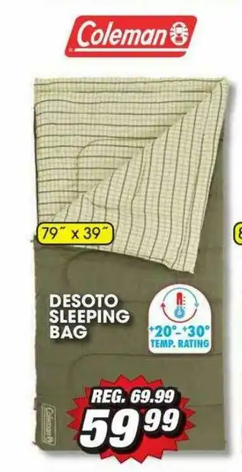 Big 5 Desoto Sleeping Bag offer