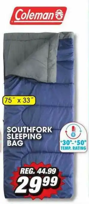 Big 5 Southfork Sleeping Bag offer