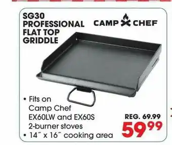 Big 5 Sg30 Professional Flat Top Griddle offer