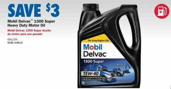 Mobil Delvac 1300 Super Heavy Duty Motor Oil