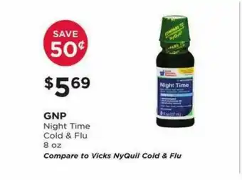 Good Neighbor Pharmacy Gnp Night Time Cold & Flu offer