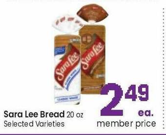 Safeway Sara Lee Bread offer