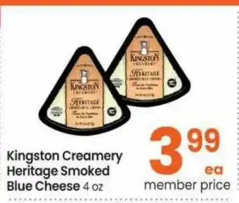 Safeway Kingston Creamery Heritage Smoked Blue Cheese offer