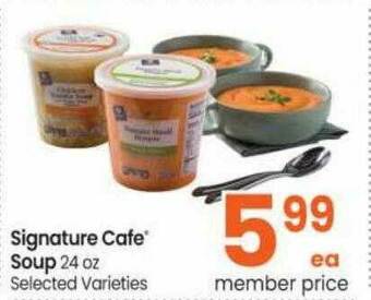 Safeway Signature Cafe Soup offer