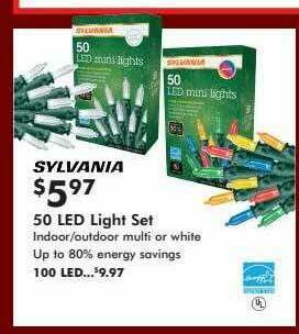 Valu Home Centers Sylvania 50 Led Light Set offer