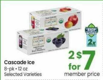 Safeway Cascade Ice offer