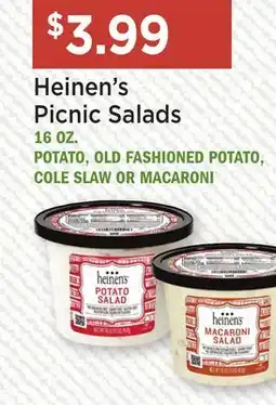 Heinen's Heinen's Picnic Salads offer