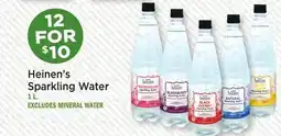Heinen's Heinen's Sparkling Water offer