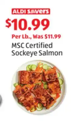 Aldi MSC Certified Sockeye Salmon offer