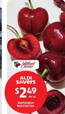 Aldi Washington Red Cherries offer