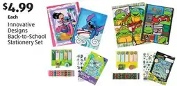 Aldi Innovative Designs Back-to-School Stationery Set offer