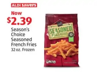 Aldi Season's Choice Seasoned French Fries offer