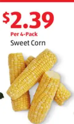Aldi Sweet Corn offer