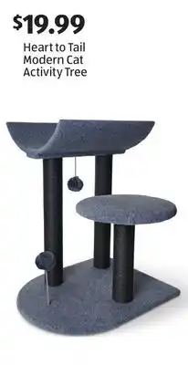 Aldi Heart to Tail Modern Cat Activity Tree offer