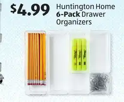 Aldi Huntington Home 6-Pack Drawer Organizers offer