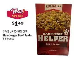 Grocery Outlet Beef Pasta offer