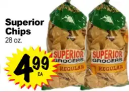Superior Grocers Superior Chips offer