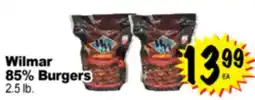 Superior Grocers Wilmar 85% Burgers offer