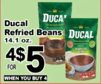 Superior Grocers Ducal Refried Beans offer