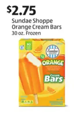 Aldi Sundae Shoppe Orange Cream Bars offer