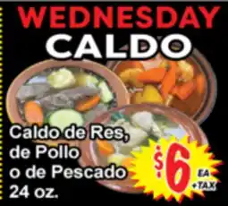 Superior Grocers Caldo de Res, de Pollo o de Pescado offer