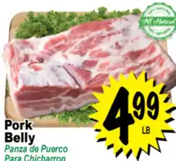 Superior Grocers Pork Belly offer