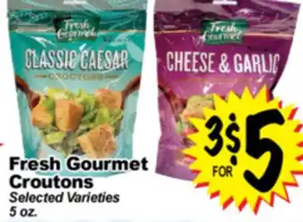 Superior Grocers Fresh Gourmet Croutons offer