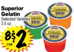 Superior Grocers Superior Gelatin offer