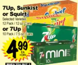 Superior Grocers 7Up, Sunkist or Squirt offer