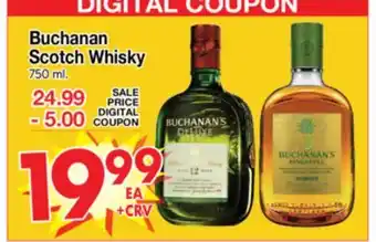 Superior Grocers Buchanan Scotch Whisky offer