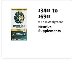 Walgreens Neuriva Supplements offer