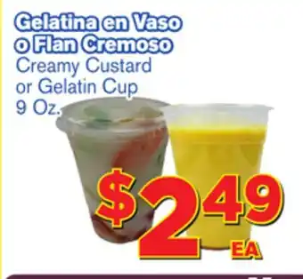 El Super Fresh Creamy Custard or Gelatin Cup offer