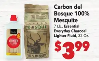 Vallarta Supermarkets Carbon del Bosque 100% Mesquite offer