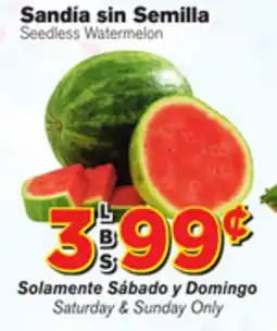 El Super Fresh Seedless Watermelon offer