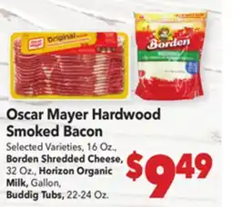 Vallarta Supermarkets Oscar Mayer Hardwood Smoked Bacon offer