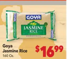 Vallarta Supermarkets Goya Jasmine Rice offer