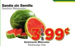 El Super Fresh Seedless Watermelon offer