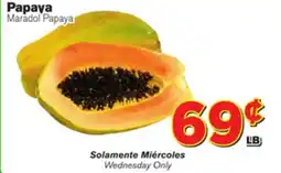 El Super Fresh Maradol Papaya offer
