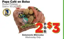 El Super Fresh Russet Potatoes offer