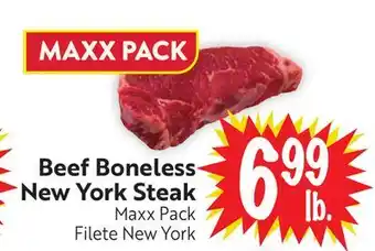 Foodmaxx Beef Boneless New York Steak offer